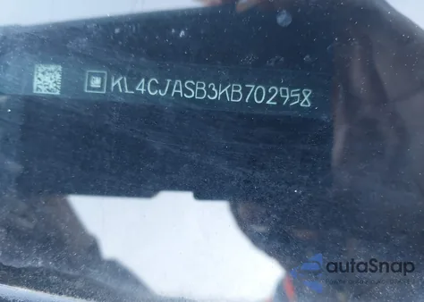 2019 Buick Encore Fwd Preferred z USA, uszkodzony, nr VIN KL4CJASB3KB702958